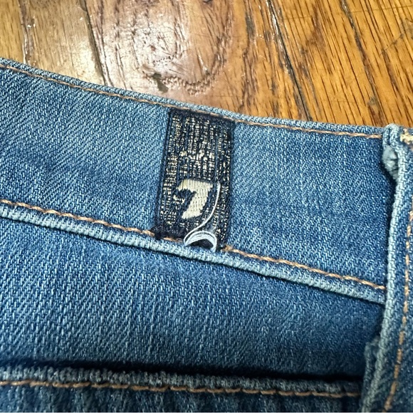 7 For All Mankind Skinny Crop and Roll Jeans - Picture 10 of 10